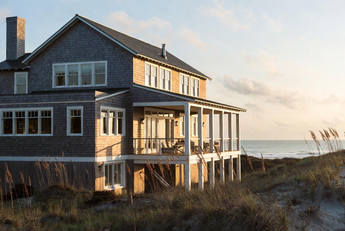 Dune Road shingle home